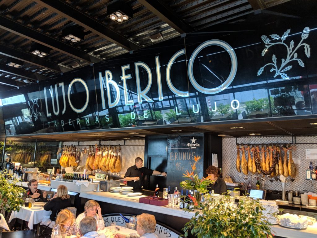 Lunch in Lujo Iberico