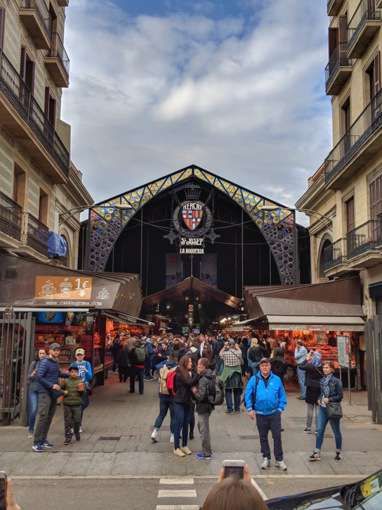 Mercat de la Boqueria in Barcelona