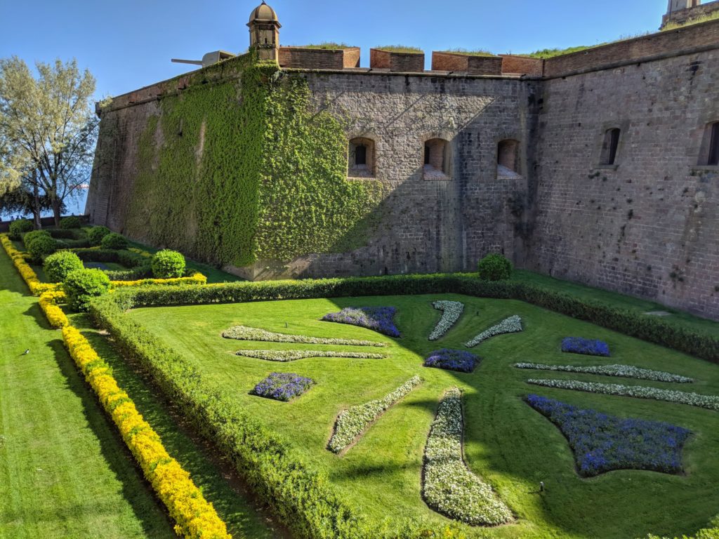 Outside Montjuic Castle