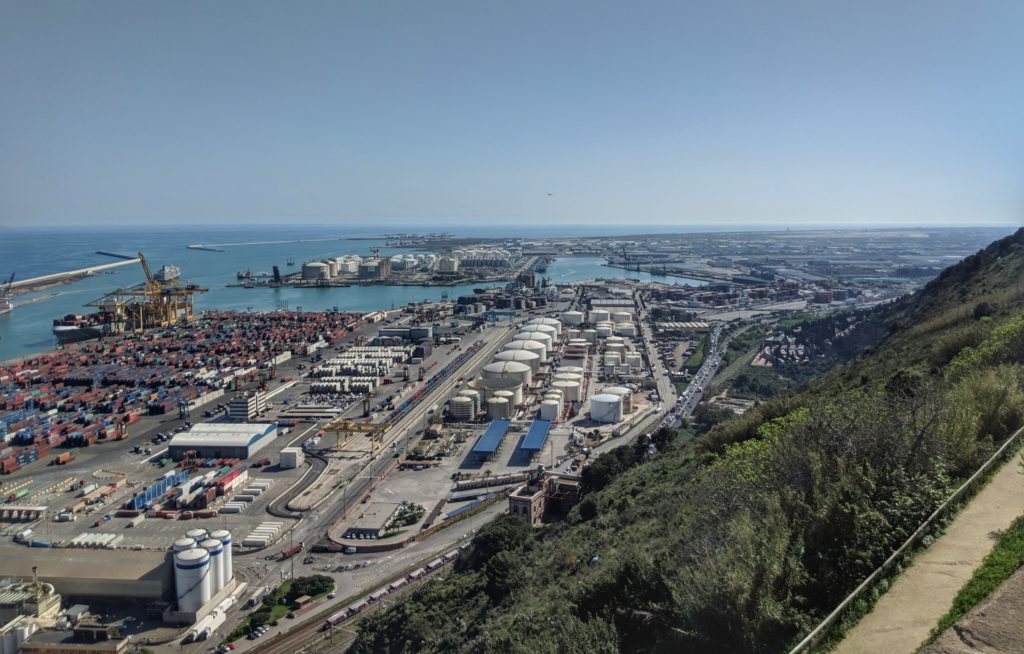 View from Montjuic Castle