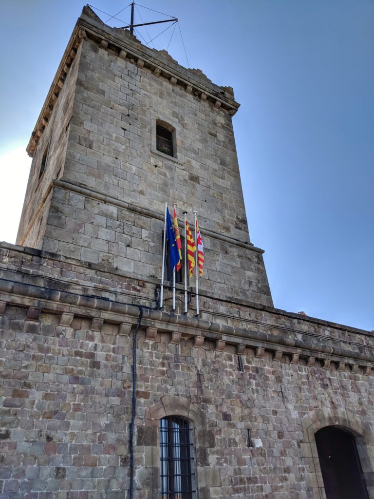 Tower at Montjuic Castle